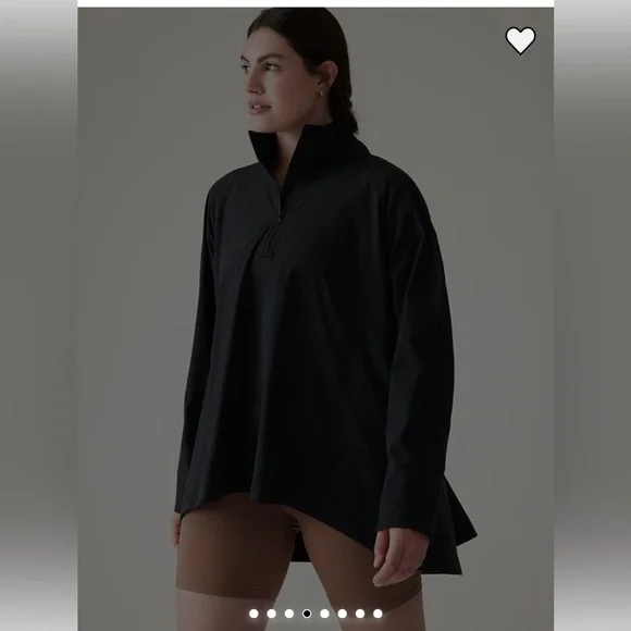 Athleta Black Cape Jacket Relaxed Fit - Picture 5 of 8